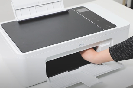 Optical grating cleaning Deli Printer D311NW เครื่องพิมพ์อิงค์เจ็ท