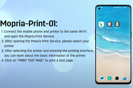 Deli Printer M3100รุ่น WIFI-Mobile-Mopria