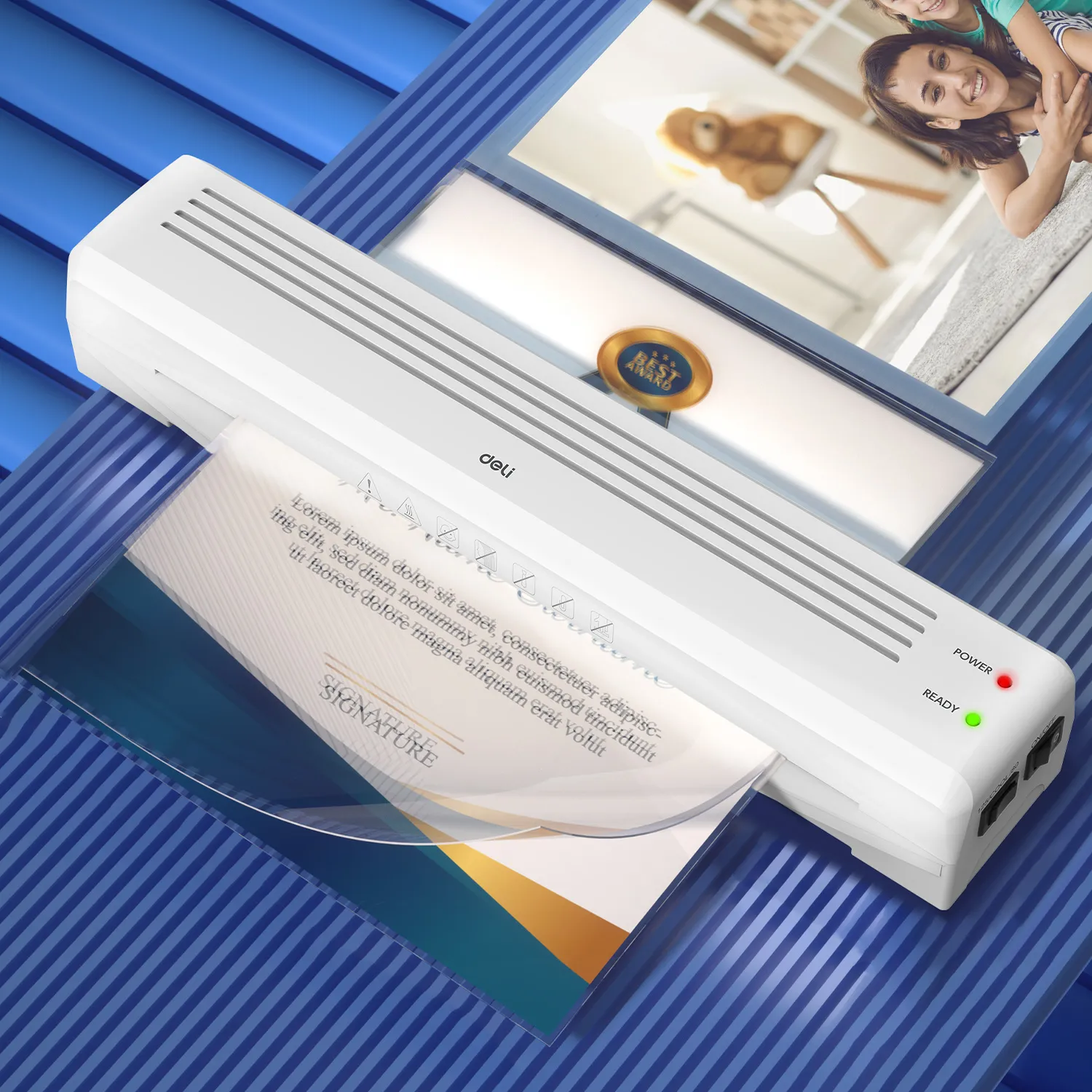 E14379เครื่องเคลือบพลาสติกขนาด A3ความหนาฟิล์ม80–125ไมครอน